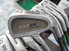 Wilson Tour Pro 550 GX Special and Cleveland VAS 792 Golf Kits