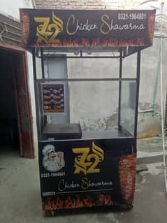 Full ready shawarma counter urgent sell