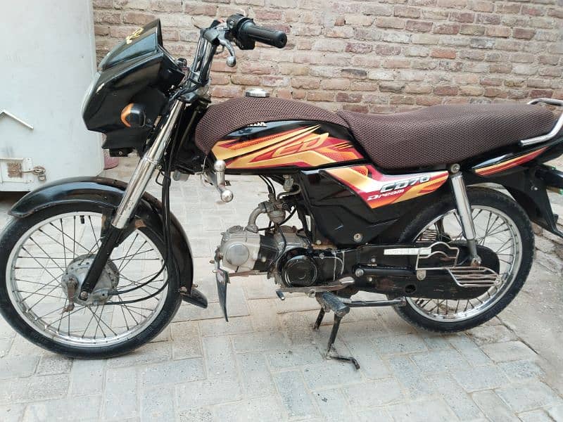 Honda cd 70 dream model 21 number Sukkur 0