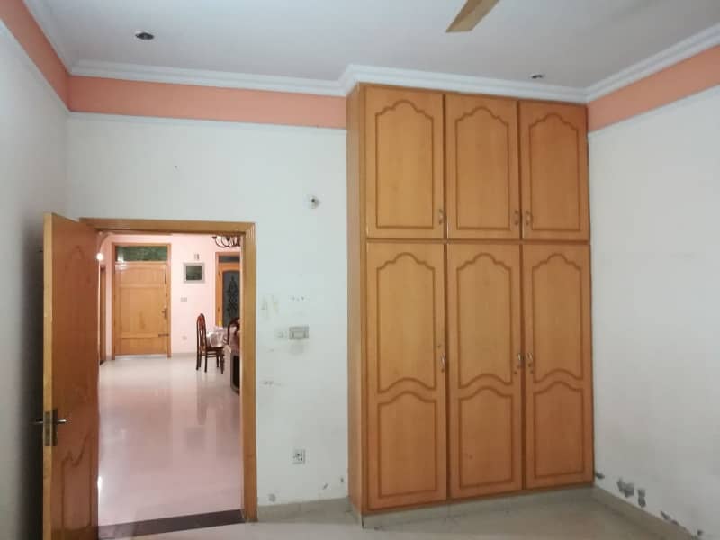 12 Marla Facing Park Lower Portion Available For Rent In Johar Town F-2 Block 3