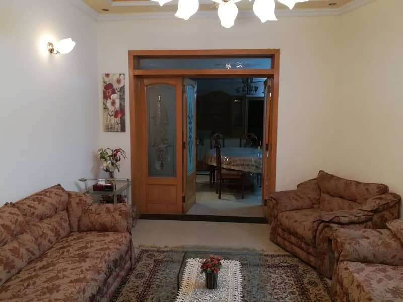 12 Marla Facing Park Lower Portion Available For Rent In Johar Town F-2 Block 18