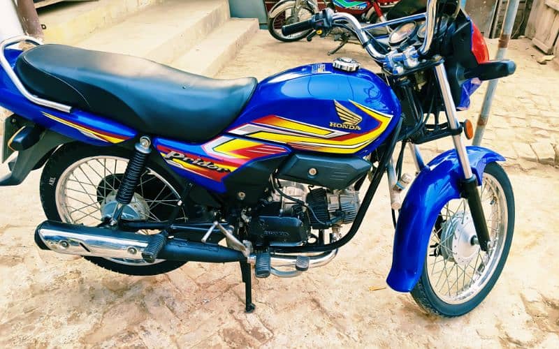 Honda Pridor100cc 2022 Blue Beauty All Punjab Number 2