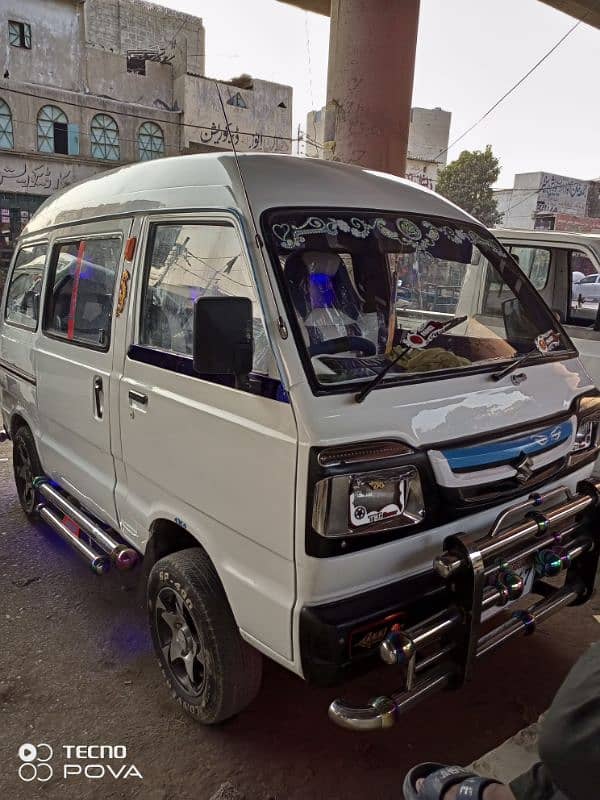 Suzuki Bolan 2007 model CNG petrol kampani pited pindi stael Karakgari 3