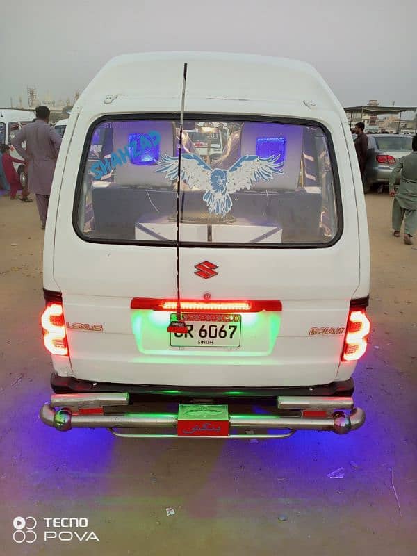 Suzuki Bolan 2007 model CNG petrol kampani pited pindi stael Karakgari 4