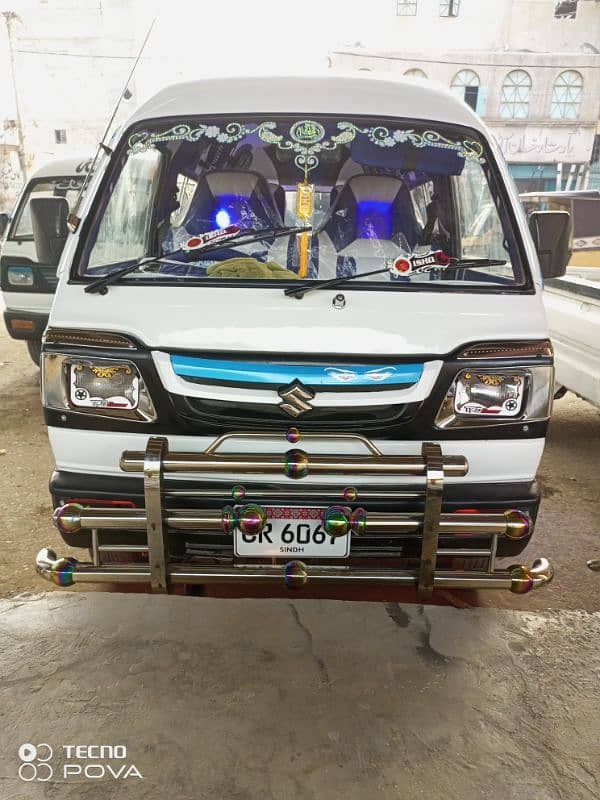 Suzuki Bolan 2007 model CNG petrol kampani pited pindi stael Karakgari 5