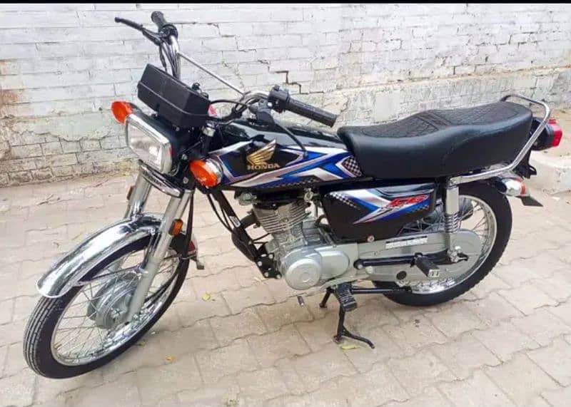 cg 125 new black color 2025 model 1