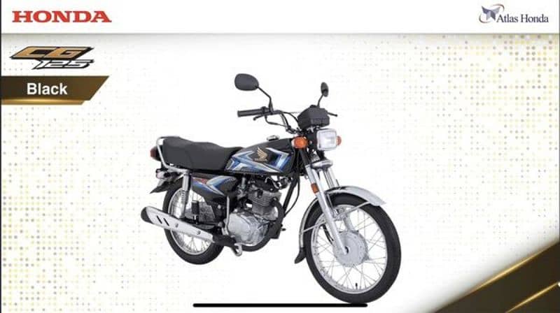 cg 125 new black color 2025 model 2