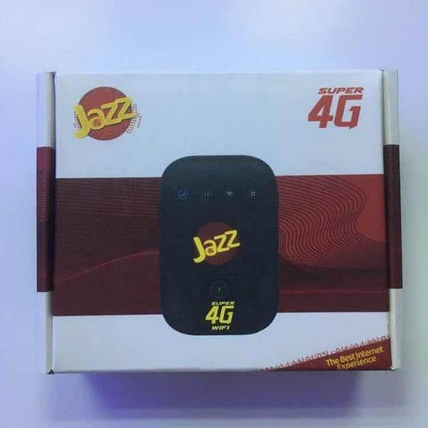 jazz 4g Device|zong|LTE|Also Different Device Available. 1