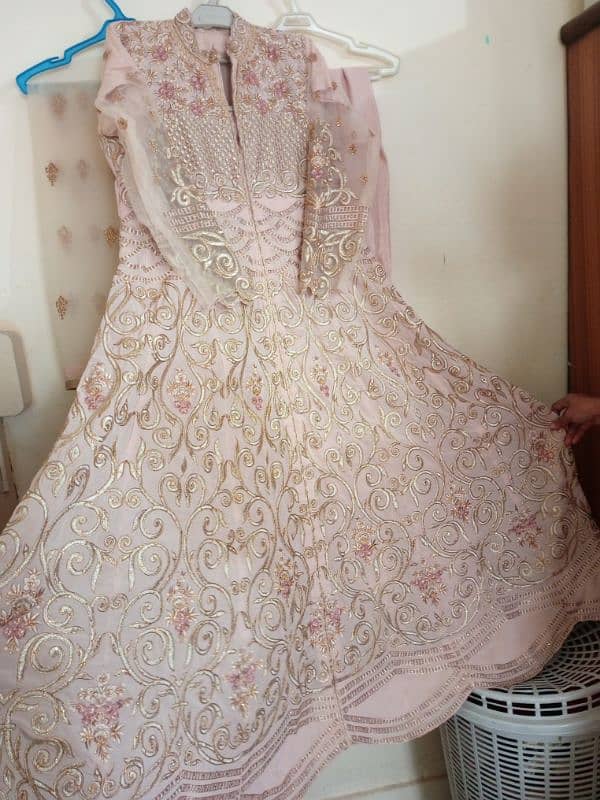 kaliyon wali frock wedding wear 0