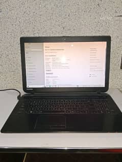 Toshiba laptop for sell