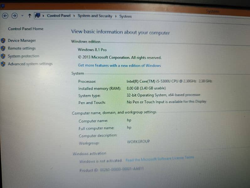 Dell latitude E5450 0