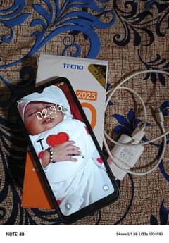 tecno spark go complet box