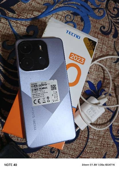 tecno spark go complet box 1