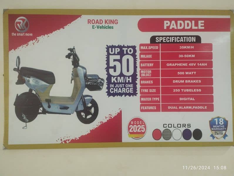 Road king E Bikes 6