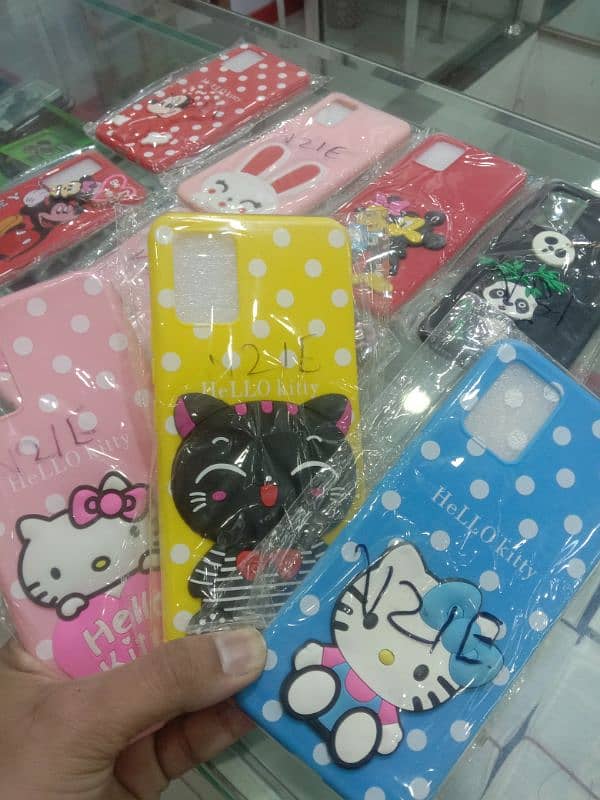 Vivo v21E hello kitty pouch available good price Lahore qanchi stop 3