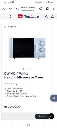 MD-4 DAWLANCE oven new available