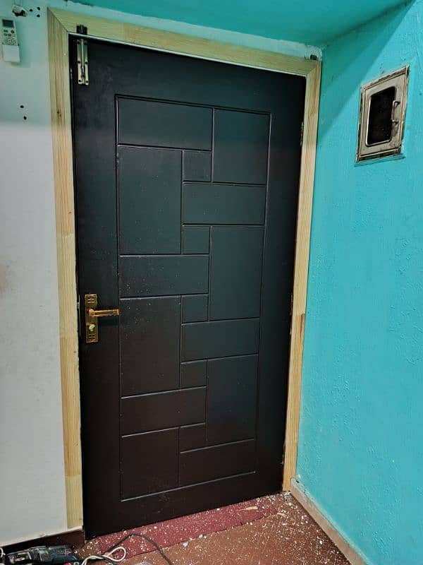 Pvc door solid door on factory rate 2