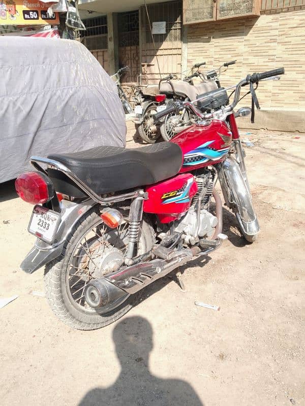 Honda 125 2024 Urgent sale Excelled Condition hai 03243481930 2