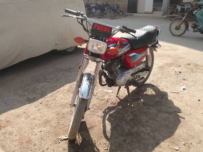 Honda 125 2024 Urgent sale Excelled Condition hai 03243481930 4