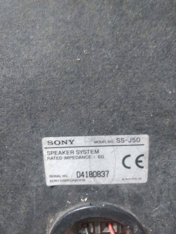 Sony j50 speaker & srounder 5