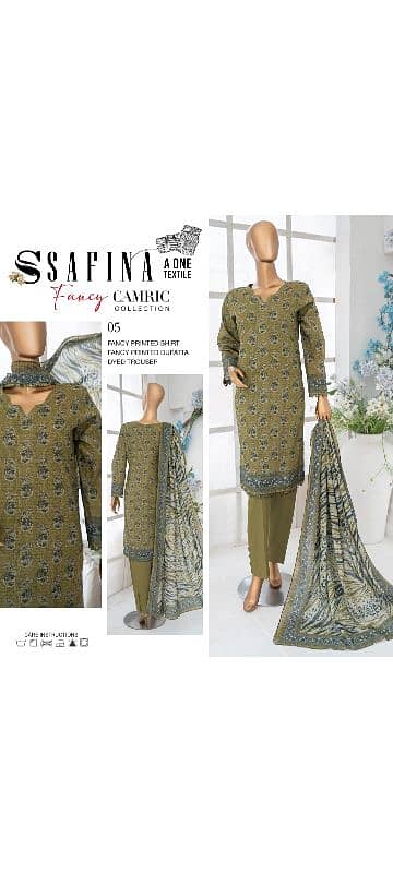 SAFINA FANCY CAMBRIC 1