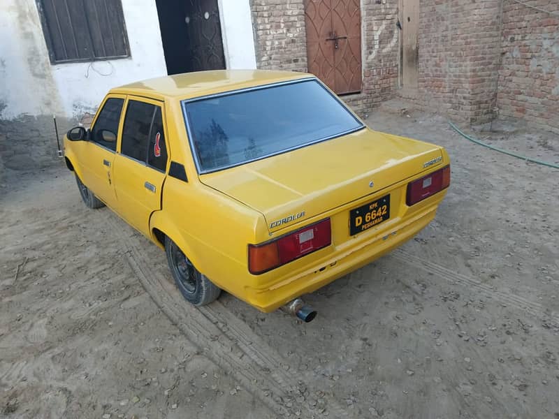 Toyota corolla 1982 for sale. 03469087197 3