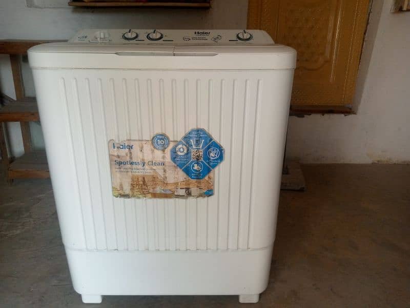 Haier Washing & Dryer Machine 1