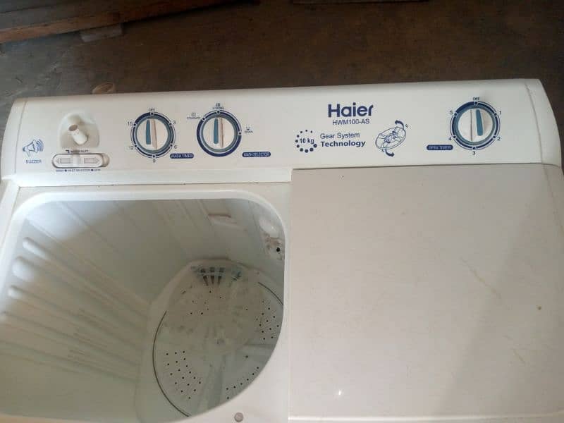 Haier Washing & Dryer Machine 10