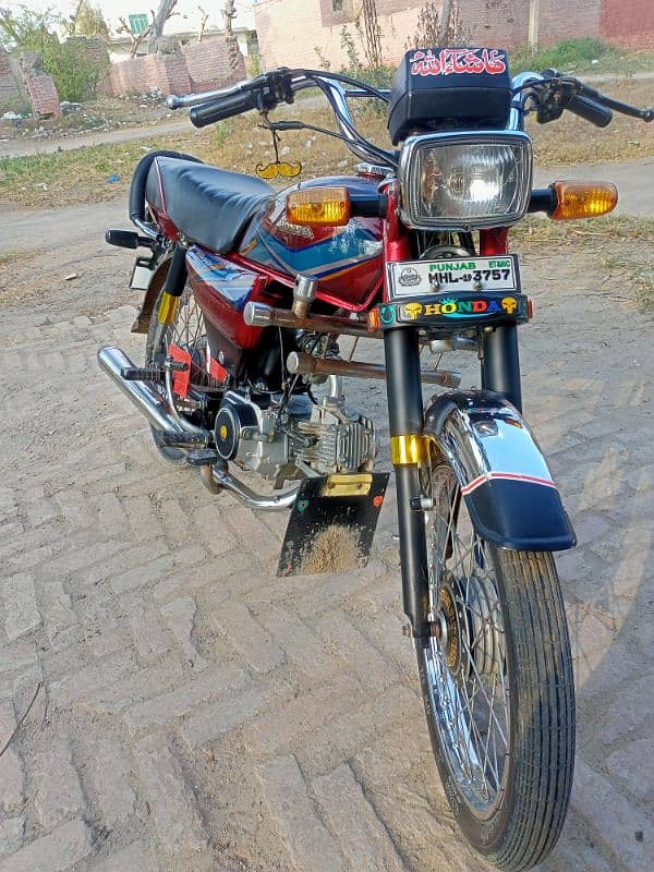 bike Honda CD 70 for sale or exchange 3