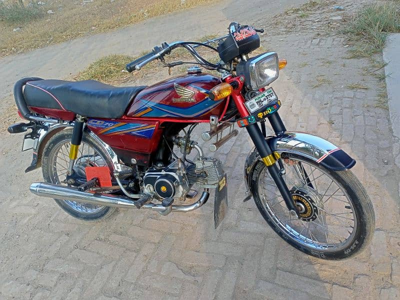 bike Honda CD 70 for sale or exchange 5