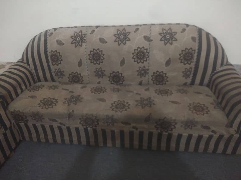 used sofa set and iron stand 2