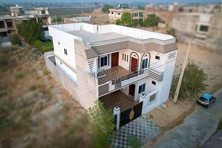 10 Marla Double Storey House For Sale Government Employees Cooperative Housing Society Hasilpur Road Bahawalpur 1