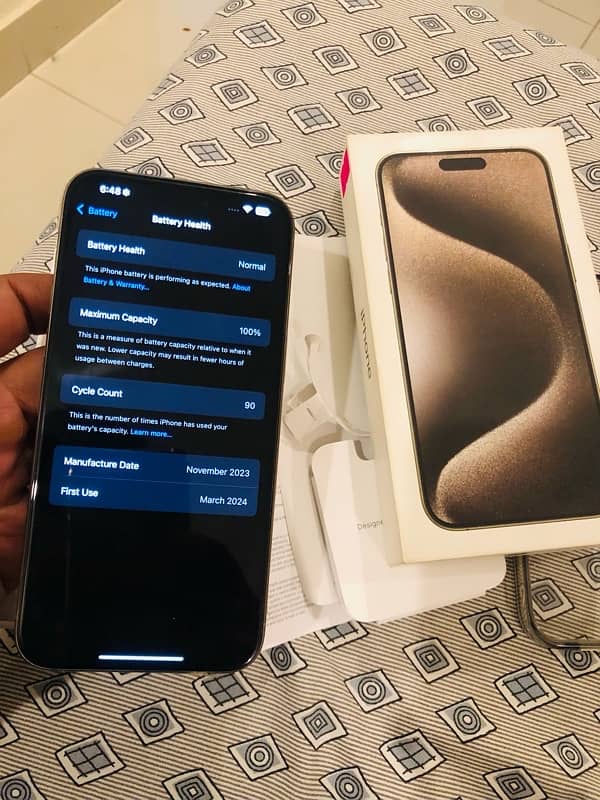 iphone 15 pro max 256 GB 1