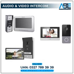 Audio & Video Communication Door Bell Intercom , Interphone Camera