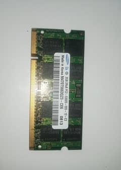 2GB+1GB DDR2 Laptop Rams Samsung