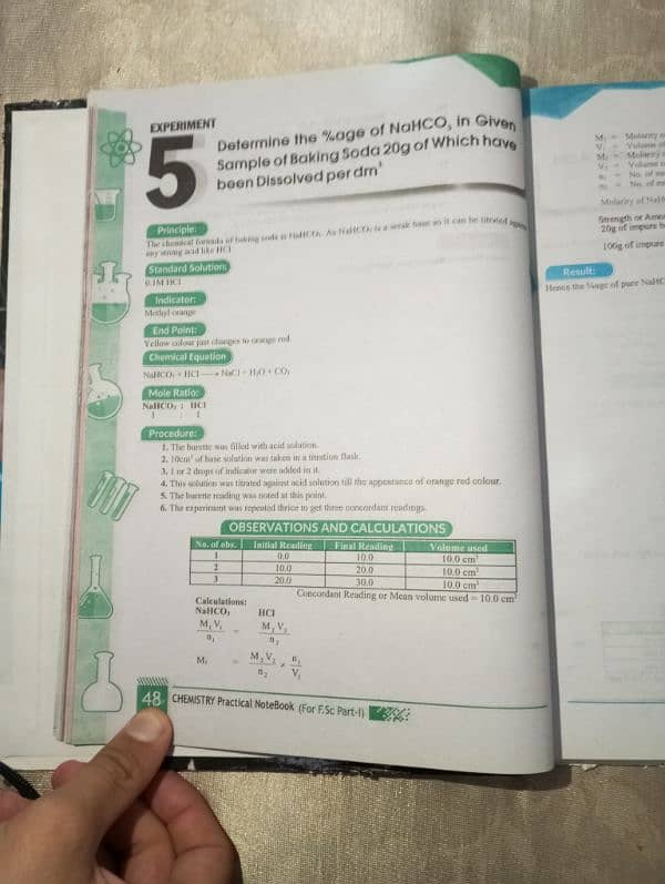 CHEMISTRY PRACTICAL NOTEBOOK (FOR ALL PUNJAB BOARD) SCHOLAR SERIES 2