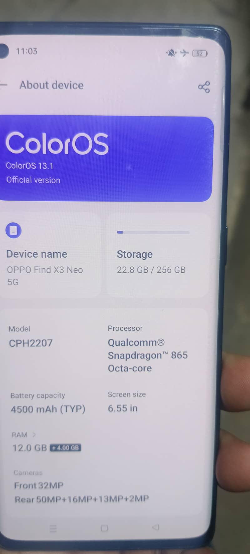 oppo find x3 neo 1