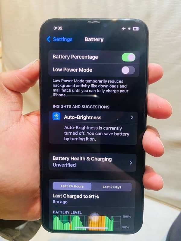 Iphone Xs max 256gb Battery change non PTA 4