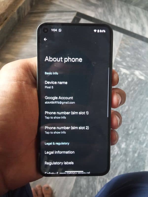 Google Pixel 5, Factory Unlocked Lush Condition, Rs. 38,000 6