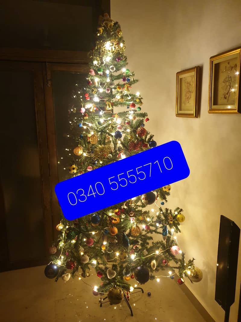 Christmas tree 3 ft to 10 ft available contact O340/55-55-7IO 0