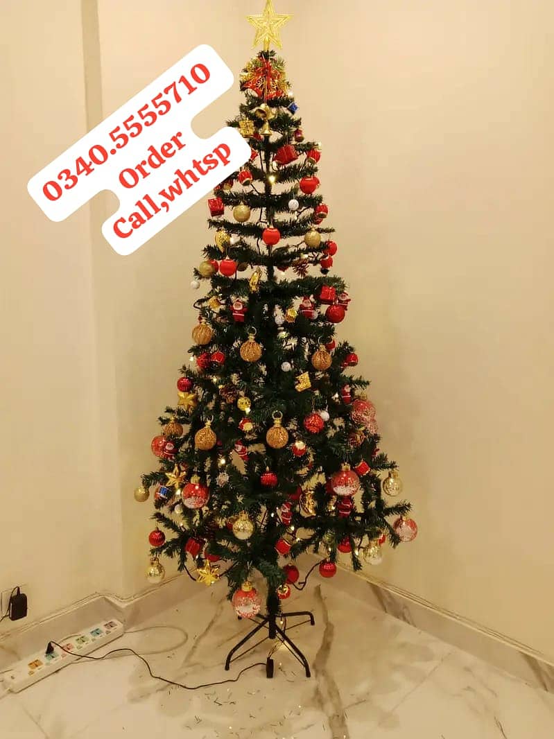 Christmas tree 3 ft to 10 ft available contact O340/55-55-7IO 3