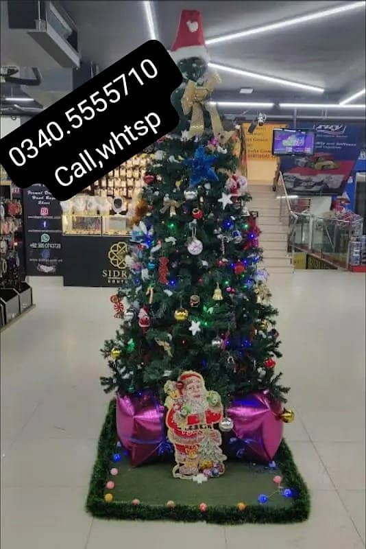 Christmas tree 3 ft to 10 ft available contact O340/55-55-7IO 1