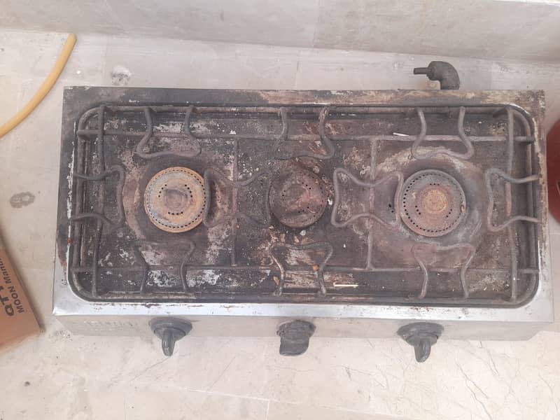 Gas stove 3 burner 1