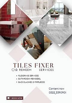 Tile and Marble fixing/Tile Fixer/Tile fixing in Karachi