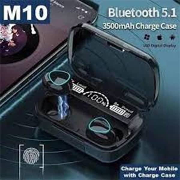 M10 Wireless Gaming Earbuds,Black Colours 1