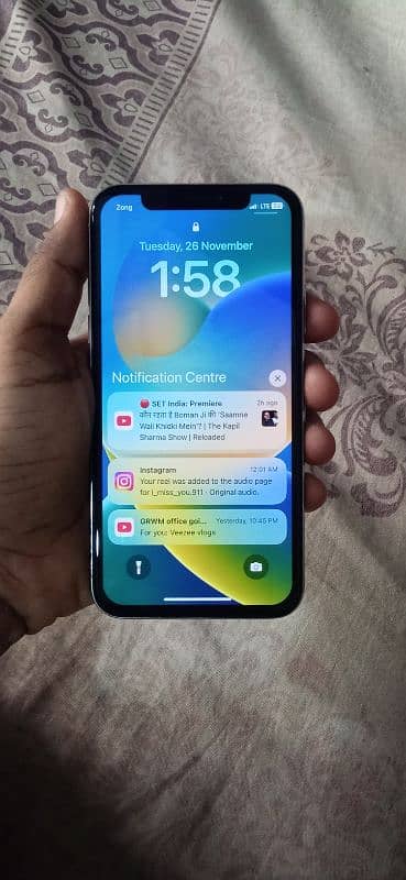 iPhone X 64gb official pta approved jv 0