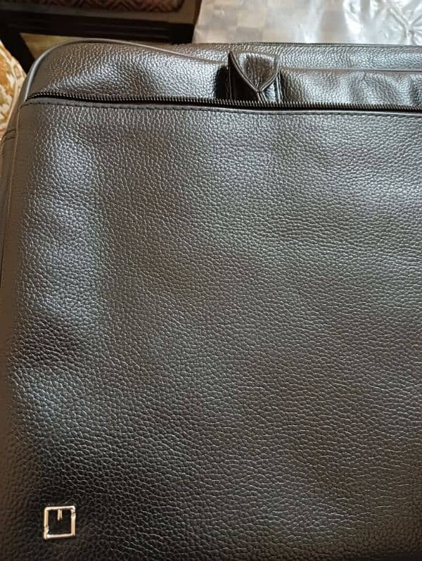 BRAND NEW OFFICE/LAPTOP LEATHER BAG BRANDED (M JAFFERJEES) 7