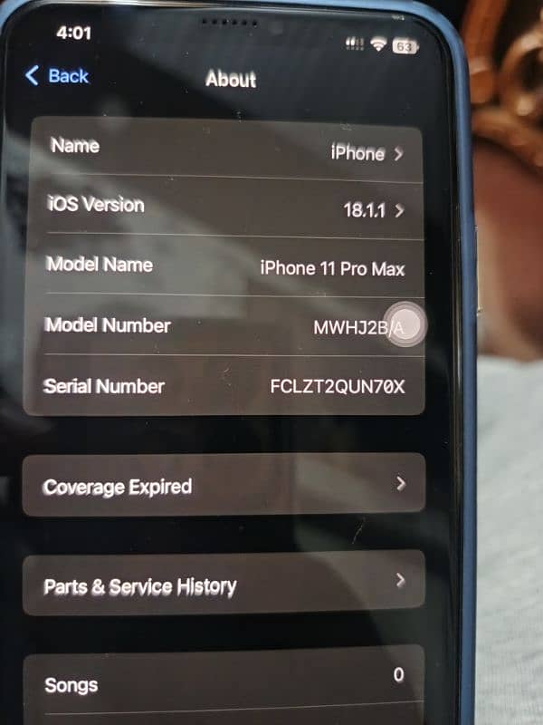 I Phone 11 Pro Max zero conditions NON PTA 1