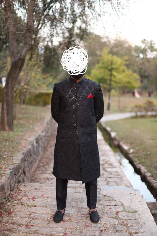 Grooms / Black Sherwani 1