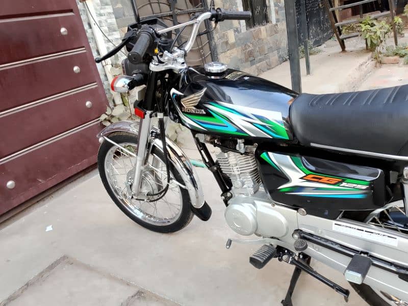 HONDA CG 125 2023 ALL PUNJAB REGISTER 5